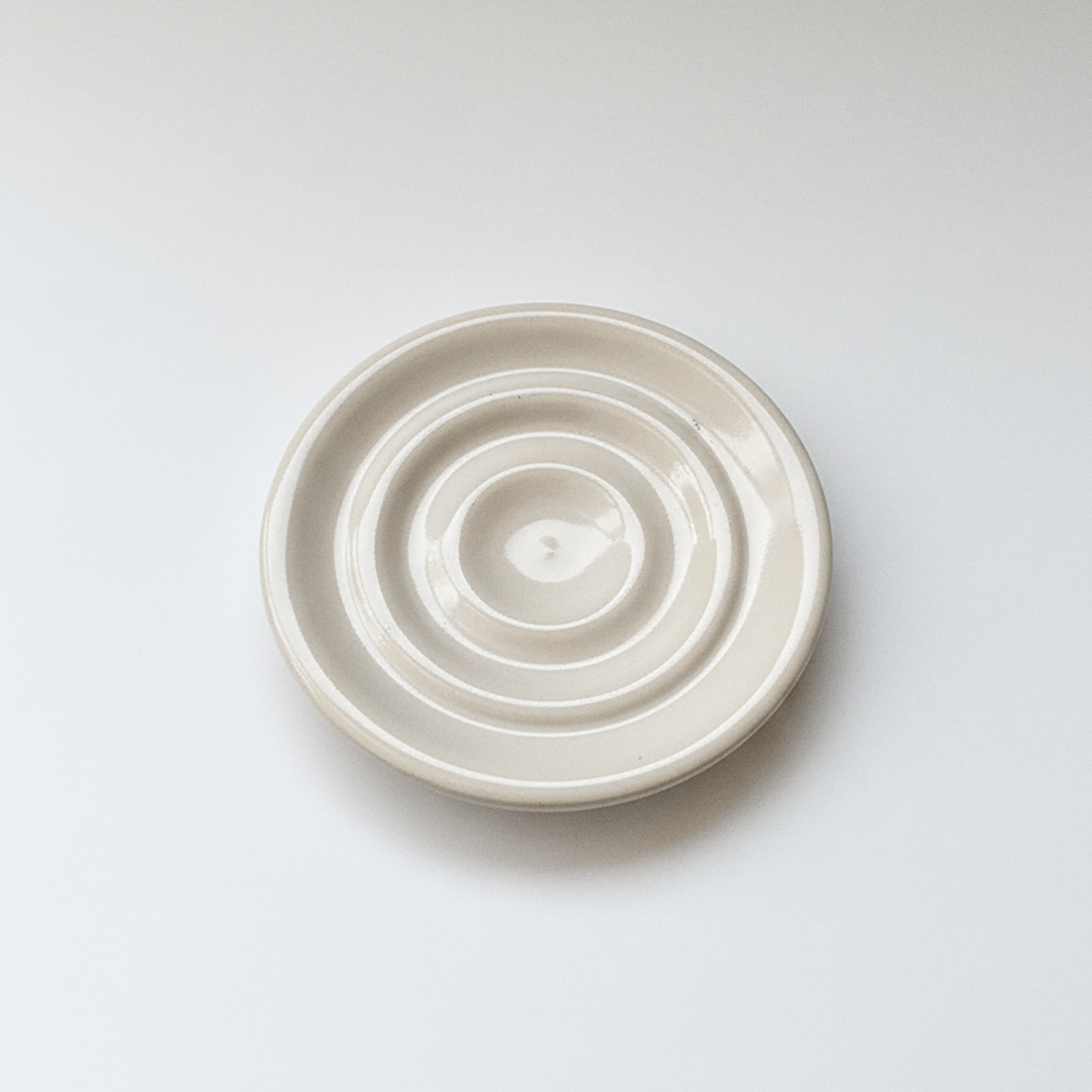 Round Ripple Soap Dish